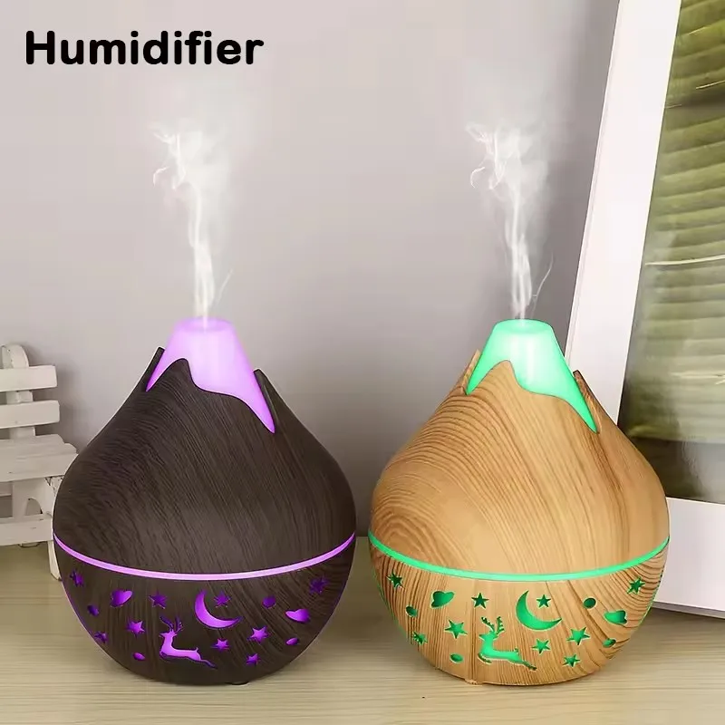Home Fragrance Oils For Diffusers - USB Ultradźwiękowy Nawilżacz Powietrza z Chłodną