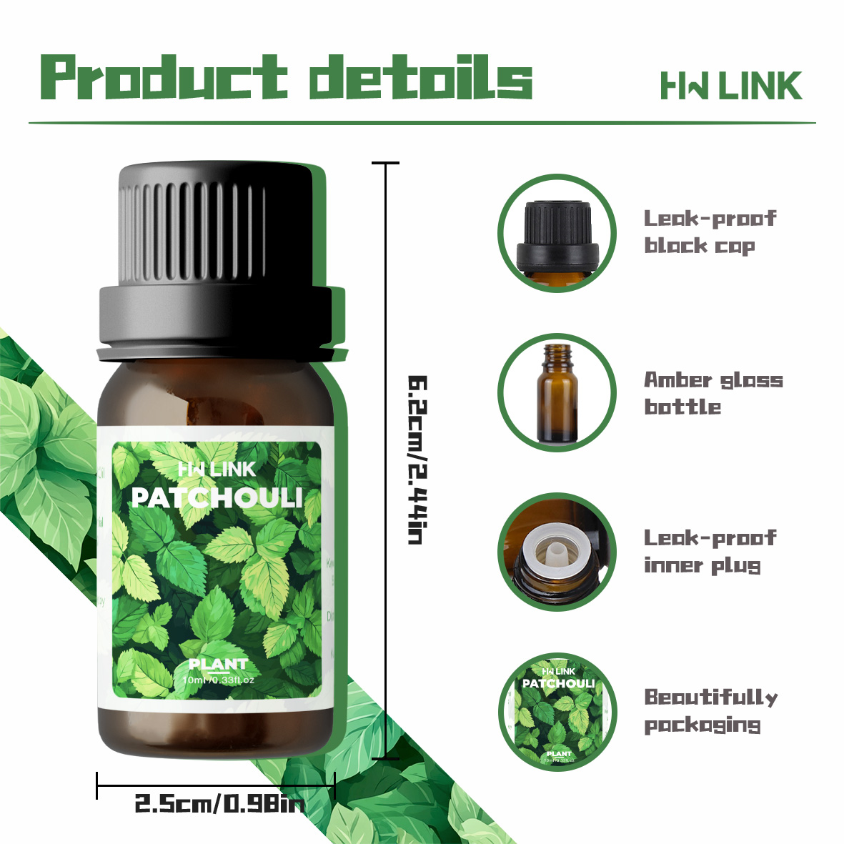 10 ml olejków eterycznych z pa – Home Fragrance Accessories recenzja i cena