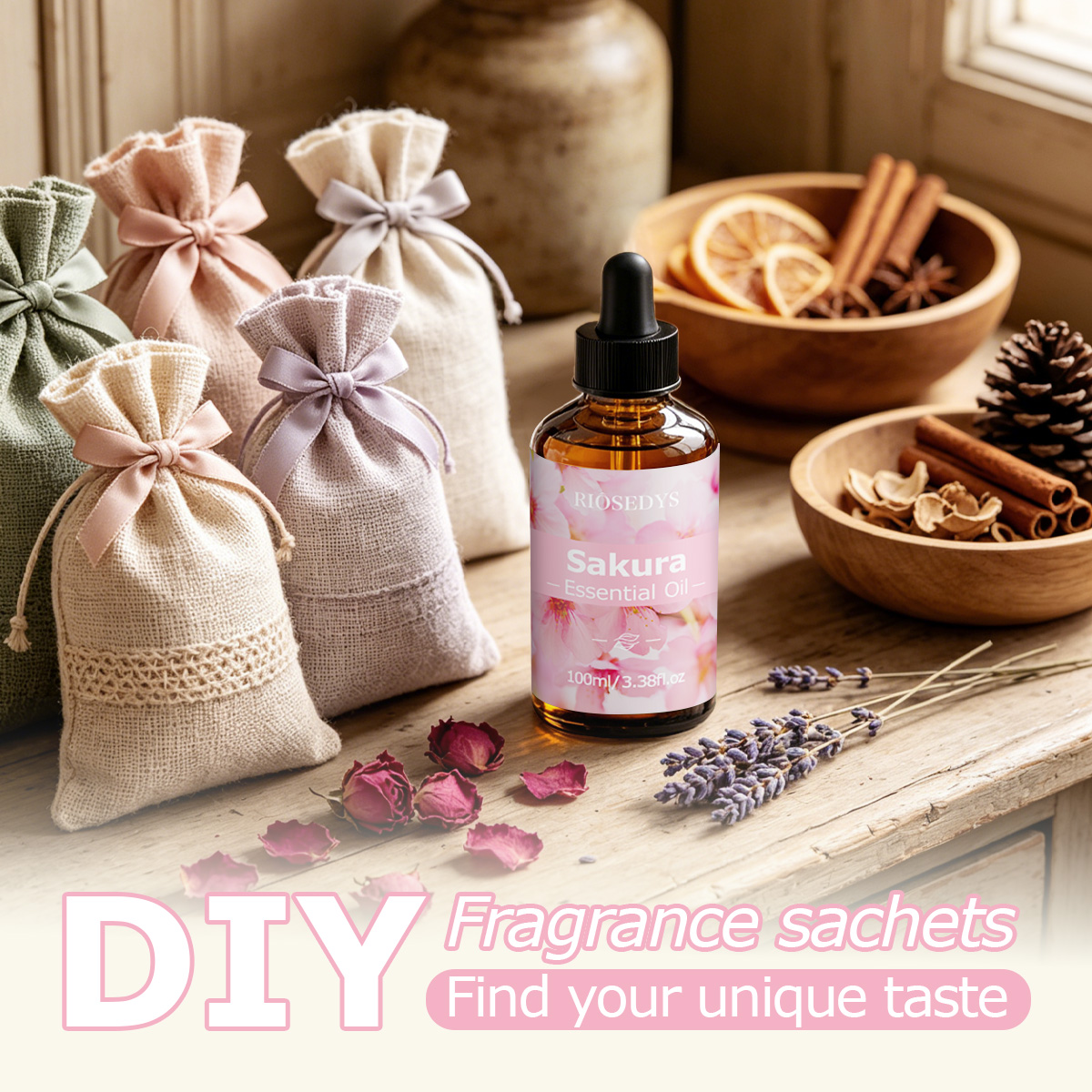 SAKURA – olejek eteryczny o św – Home Fragrance Accessories recenzja i cena
